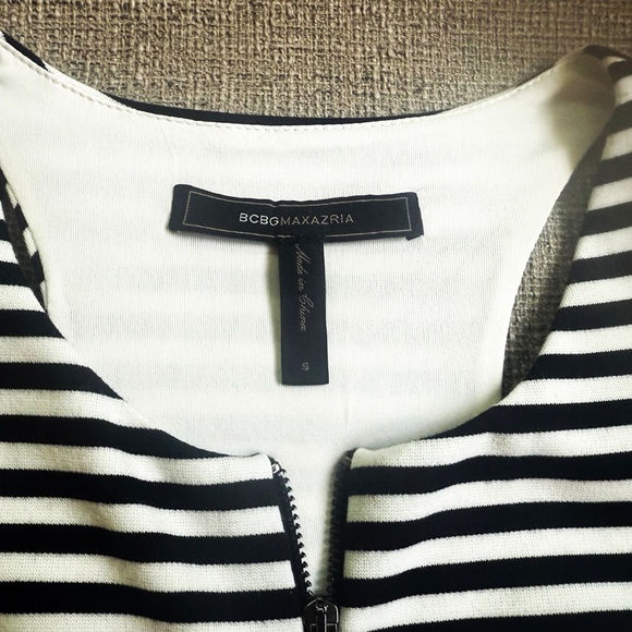 BCBGMAXAZRIA GUILIANNA striped TULIP DRESS, size S, worn once - Picture 5 of 5